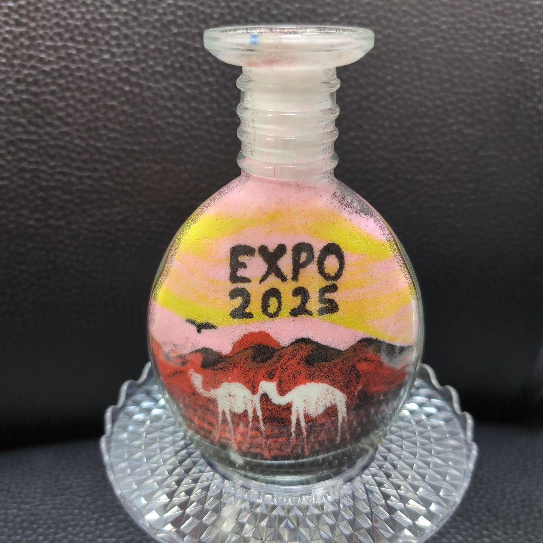 かなこ♥大阪万博２０２５ ヨルダンパビリオン　サンドアート　大サイズ