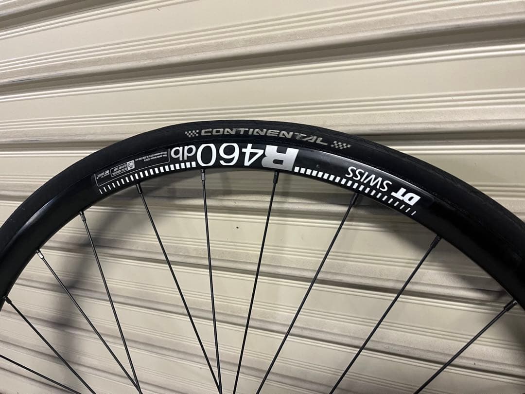 DT SWISS R460 DB ディスク タイヤ付前後セット700c