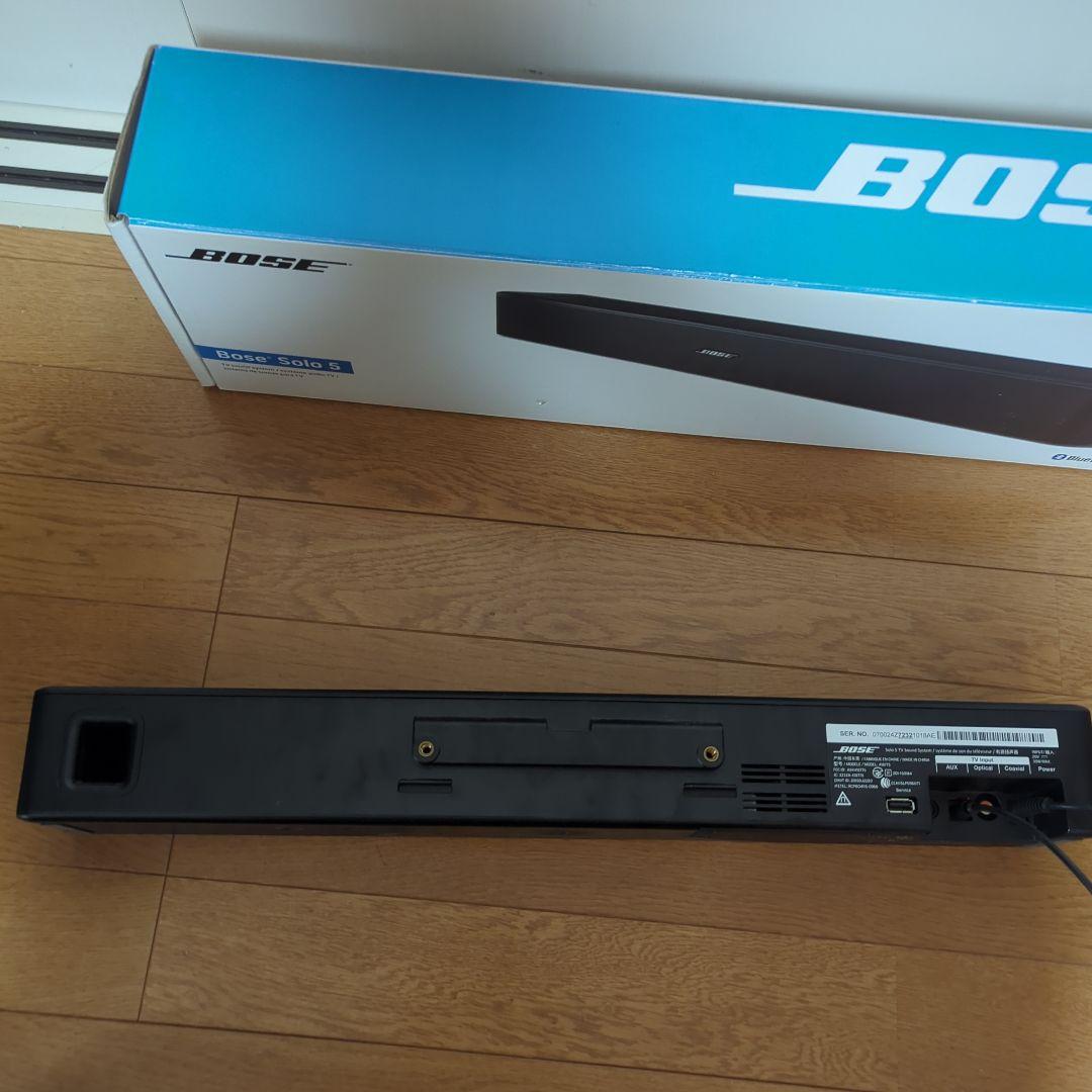 動作確認済み！Bose solo 5 TV sound system