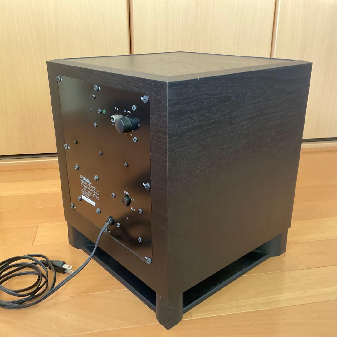 【ケーブル付き】YAMAHA ヤマハ サブウーファーシステム YST-SW010