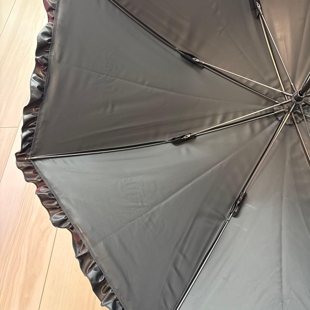 サンバリア　日傘　長傘　Sサイズ　フリル