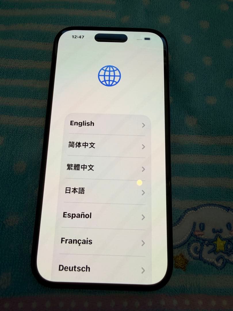Apple iPhone 16 ブラック 本体　ジャンク