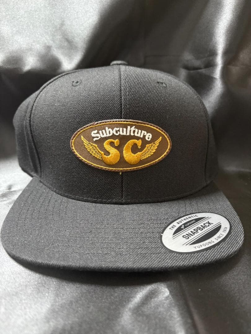 【正規品】Subculture LOGO SNAPBACKCAP BLACK