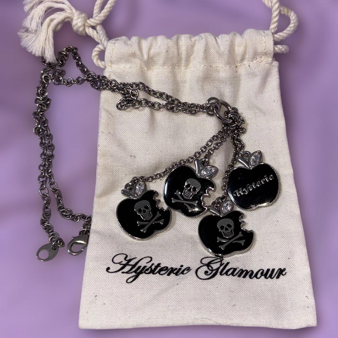 ヒステリックグラマー　SKULL APPLE ネックレス　レア