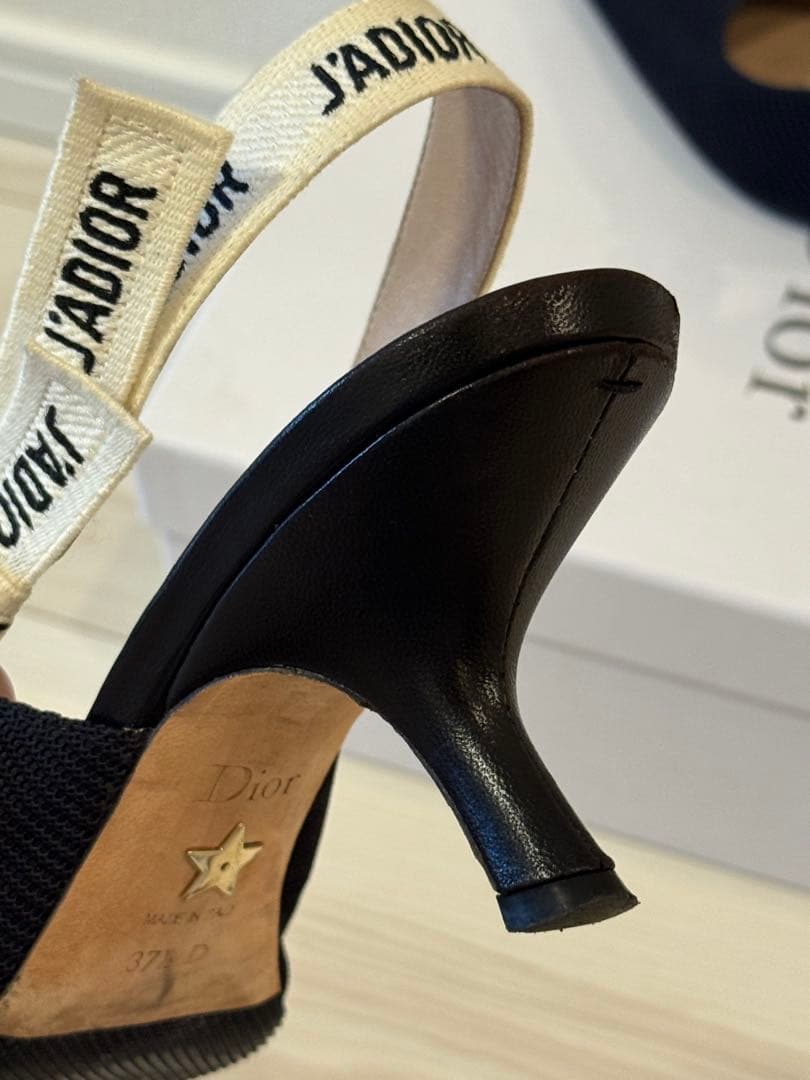 【ゼナミダルページ】J'ADIORストラップ付き　ミュールサイズ37.5