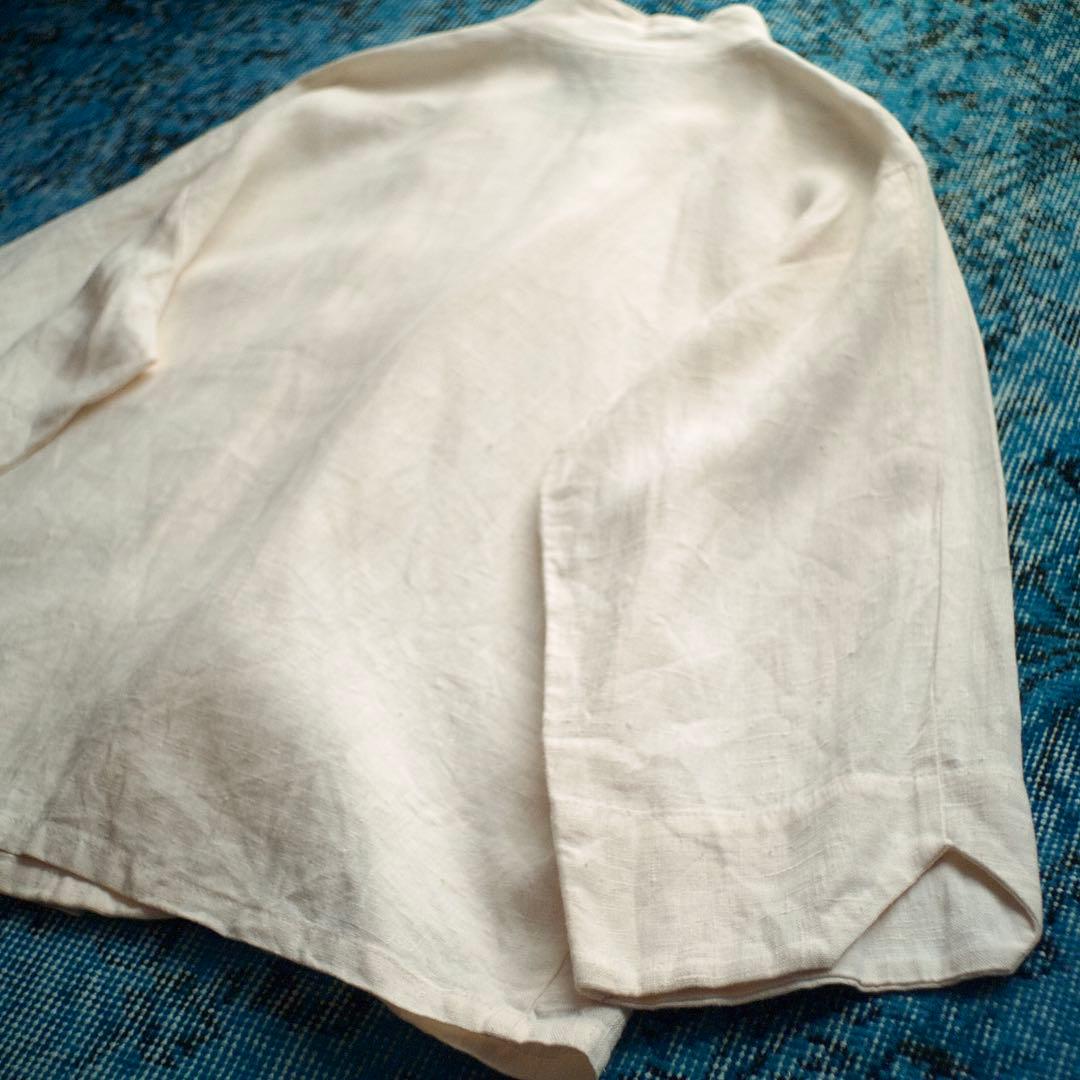 ジャケット・アウター 80s 90s USA linen double-breasted jacket