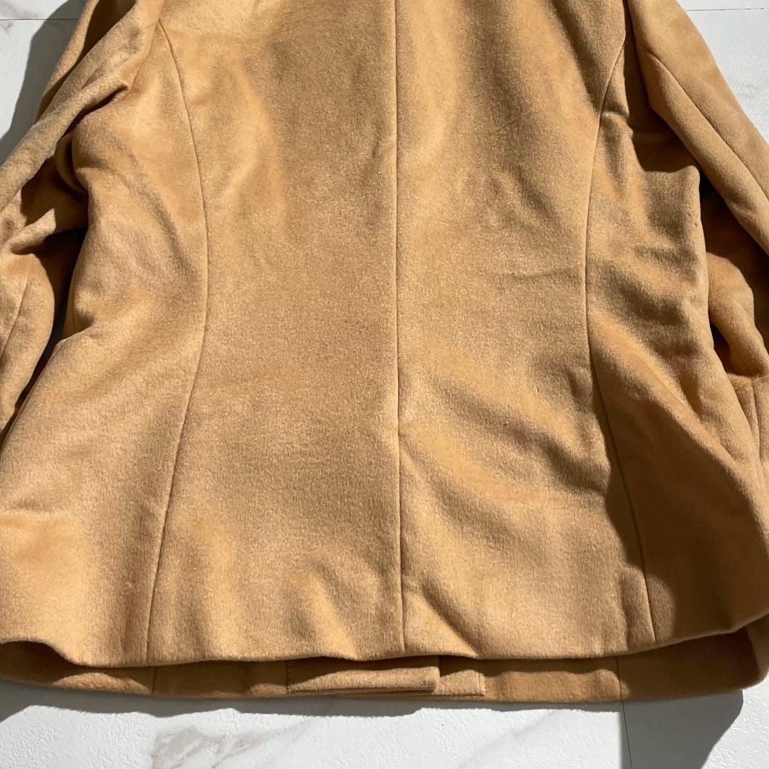 入手困難✨ レオナール カシミヤ×ミンク ショートコート 大きいサイズ ベージュ