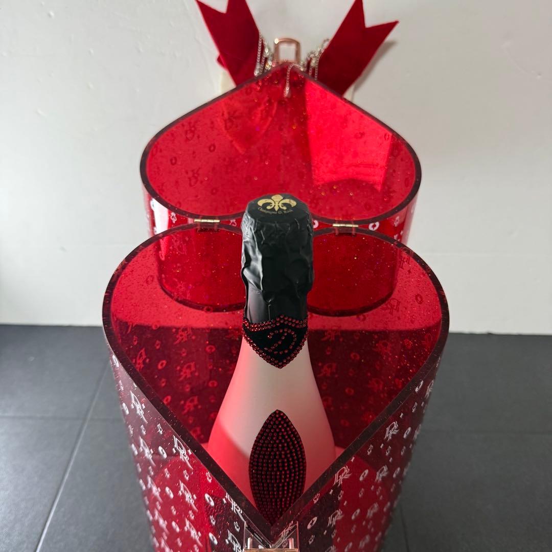 D ROCK ディーロック ロゼ グラシア ダイアモンド ロック レッド ハート