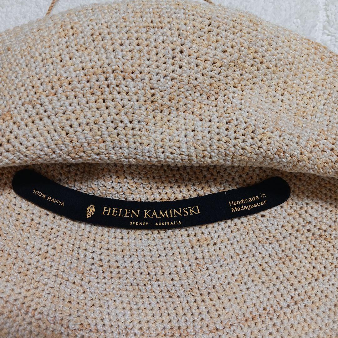 HELEN KAMINSKI 麦わら帽子 100%ラフィア
