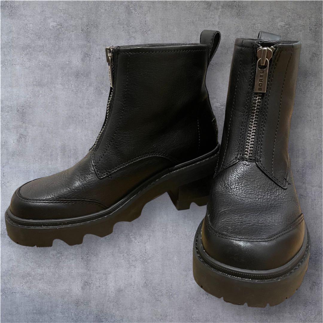 SOREL ソレル ジョアンナウ ジップ ショートブーツ