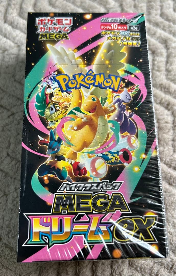 ポケモンカードゲーム MEGAドリームEX 1BOXシュリンク付
