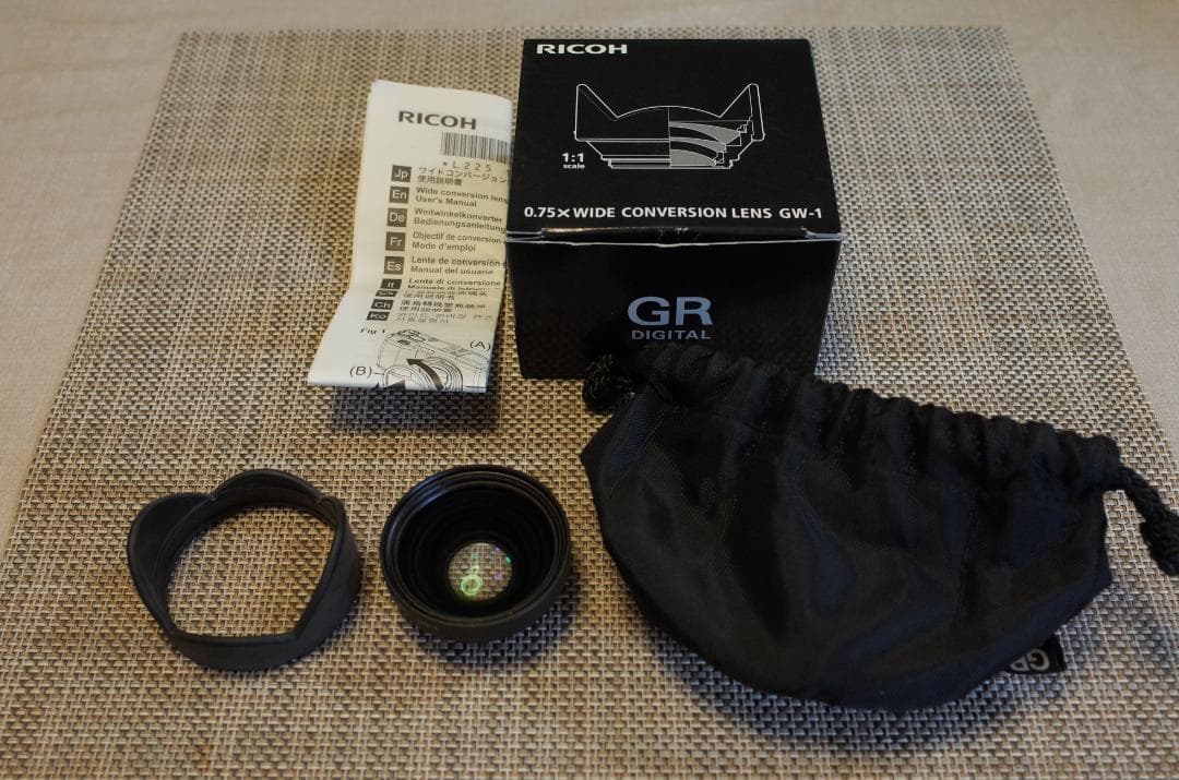 リコー RICOH GR DIGITAL Ⅱ+GH-1+GW-1+GV-1