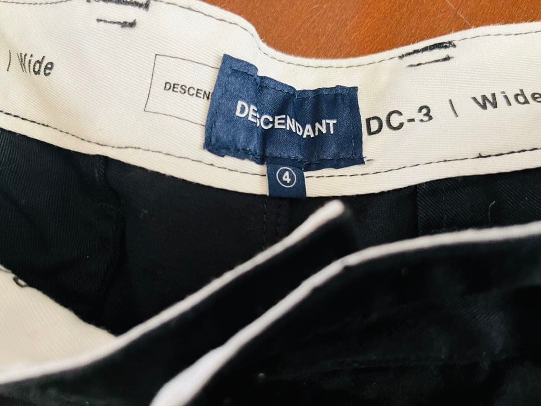 パンツ DESCENDANT DC-3 TROUSERS size4