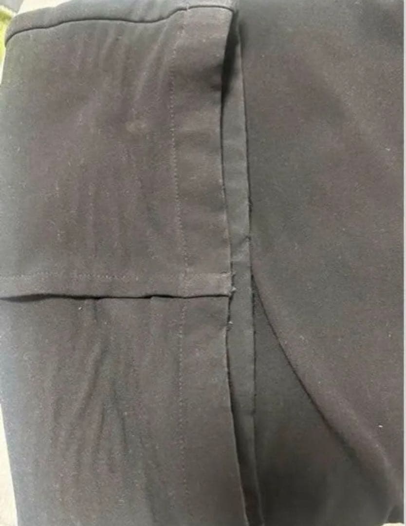 Fax copy express ワイドスラックス ブラック Sサイズ