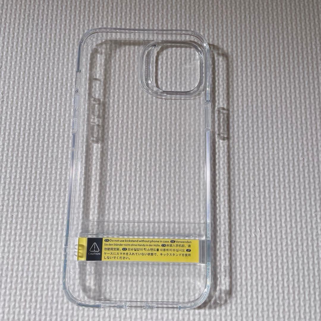 ESR iPhone 14 Plus ケース メタルキックスタン クリア