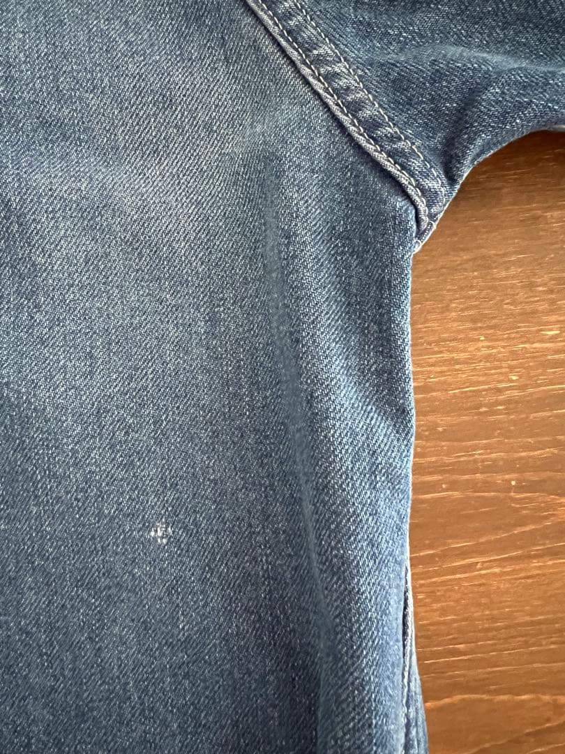 “Veritecoeur”ユニセックスデニムブルゾン・ブリーチ・サイズ1