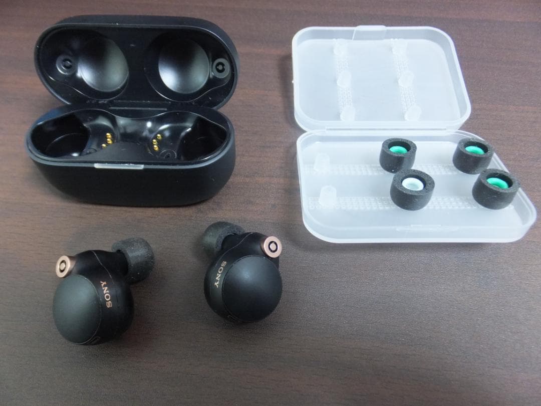 SONY WF-1000XM4 バッテリー交換済　汎用未使用イヤーピース有