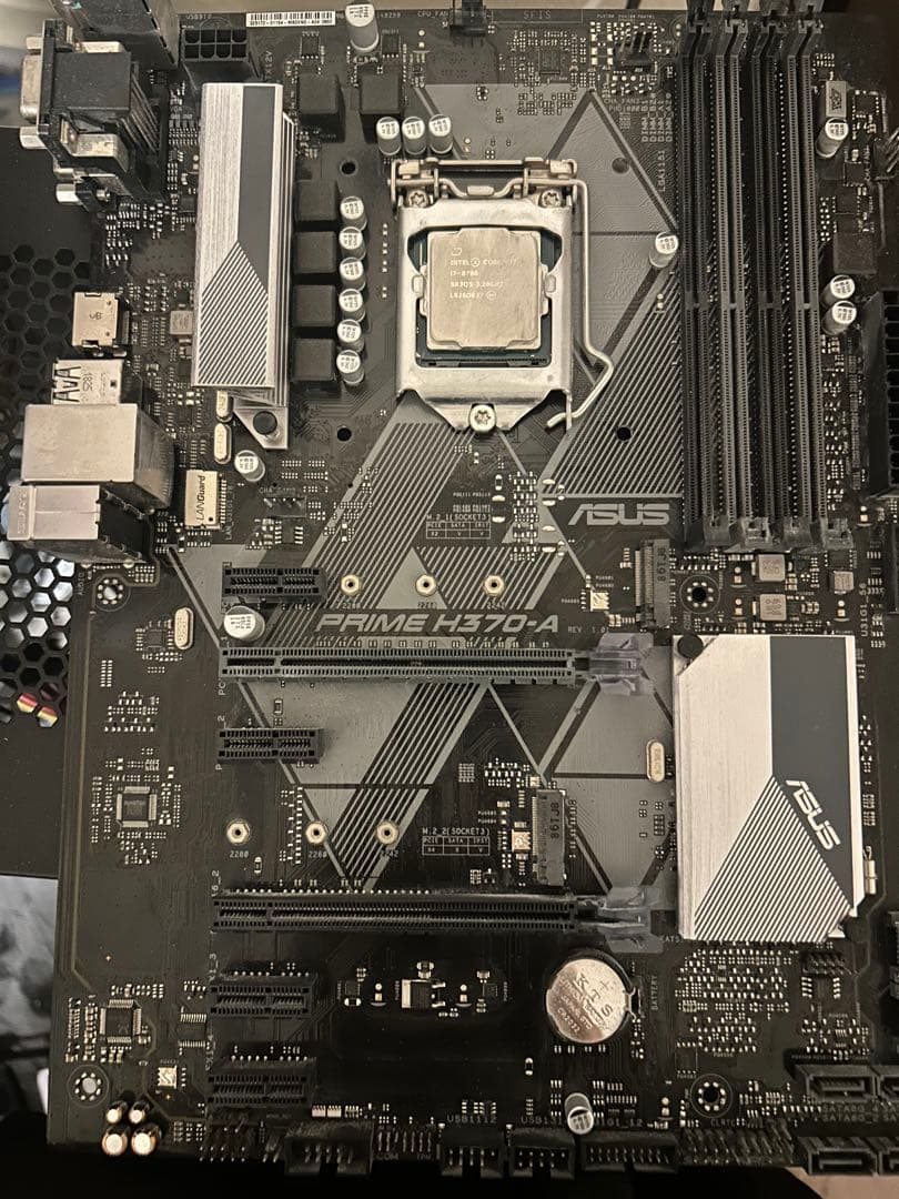 ASUS PRIME H370-A ＆ Intel i7-8700 セット