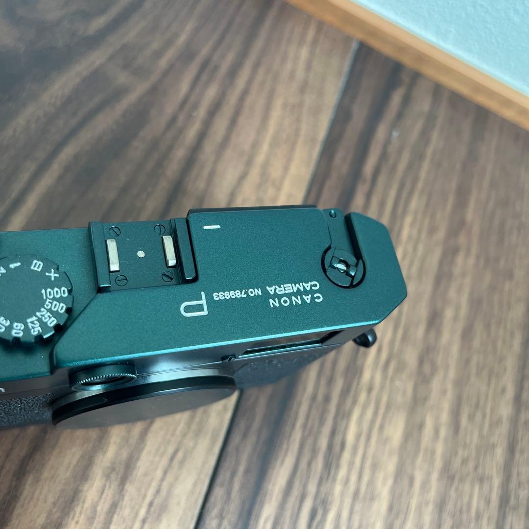 Canon P ＋　canon 50mm f1.4 L39 【グリーン】