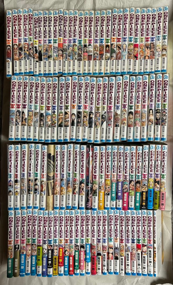 真*ル様 ONE PIECE 1〜107巻（84欠）+巻零 尾田栄一郎 9・13