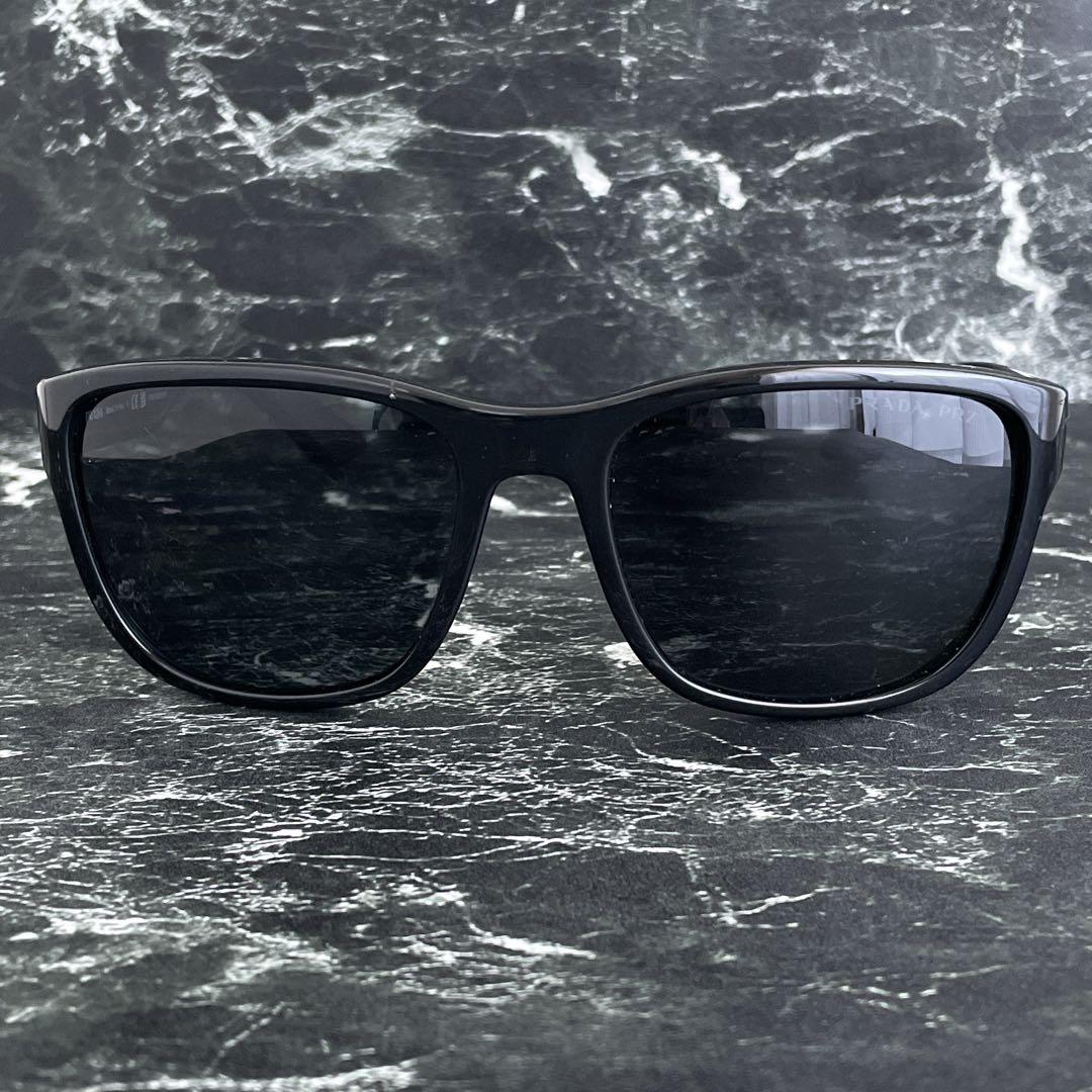 小物 y2k archive old PRADA sunglasses BLACK