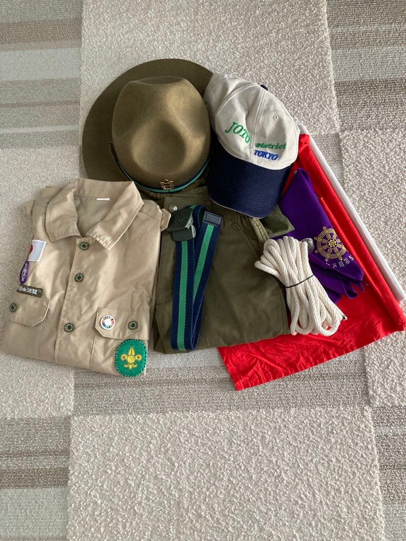 ボーイスカウト制服一式【150Sサイズ】女の子使用◎美品多数！セットでお得！