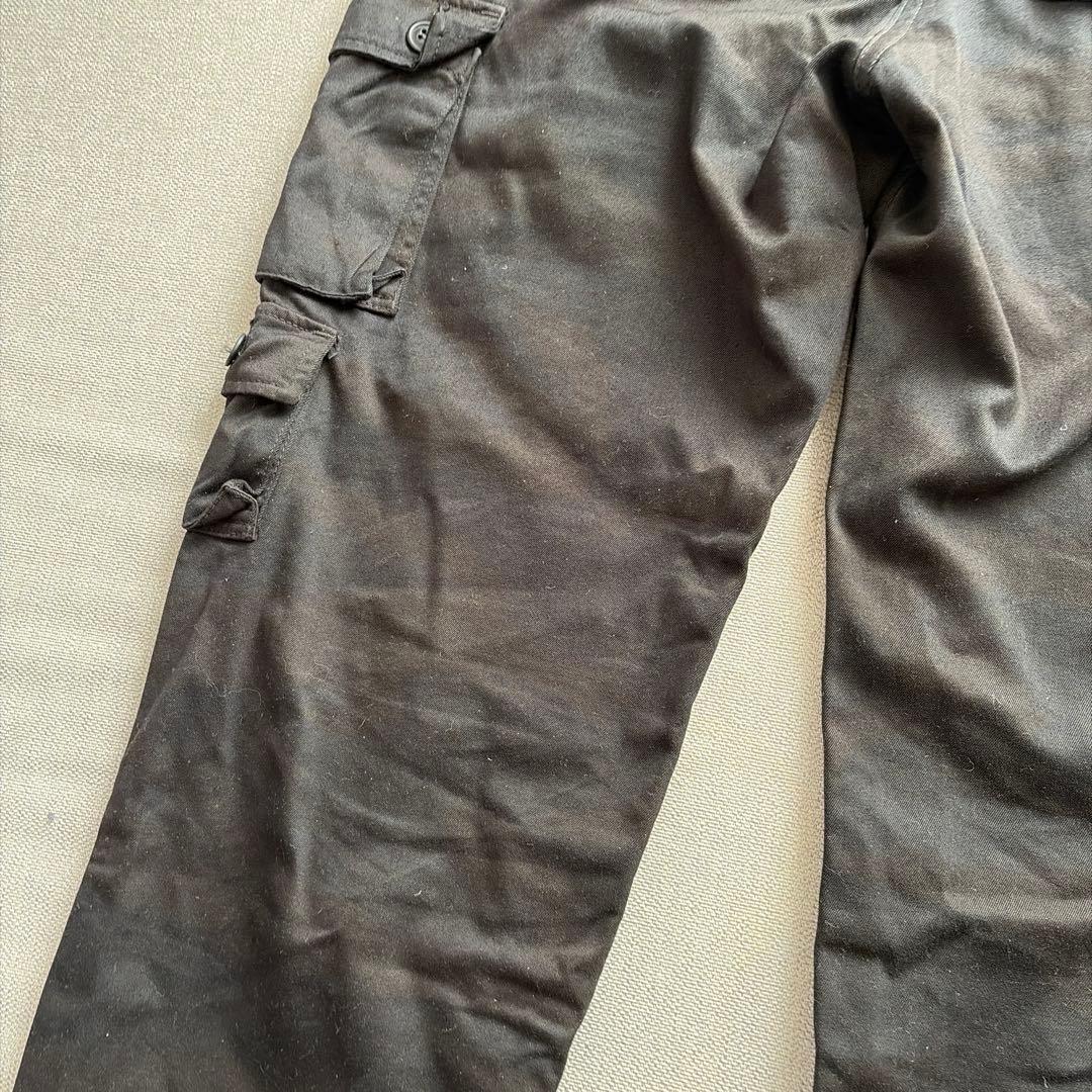 パンツ TIGER TROUSERS / BLACK OVER-DYE X-LARGE