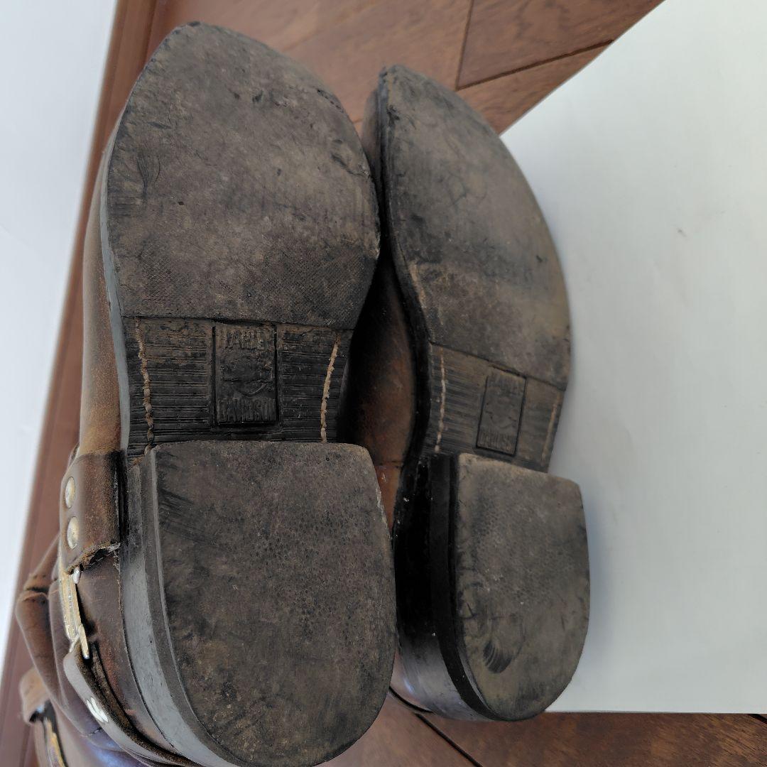 Harley-Davidson ブラウンミドルカットブーツ　ヴィンテージ