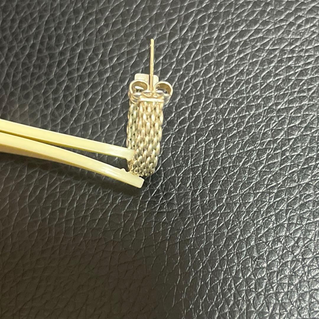 Tiffany サマセット　メッシュ　フープ　ピアス 片耳