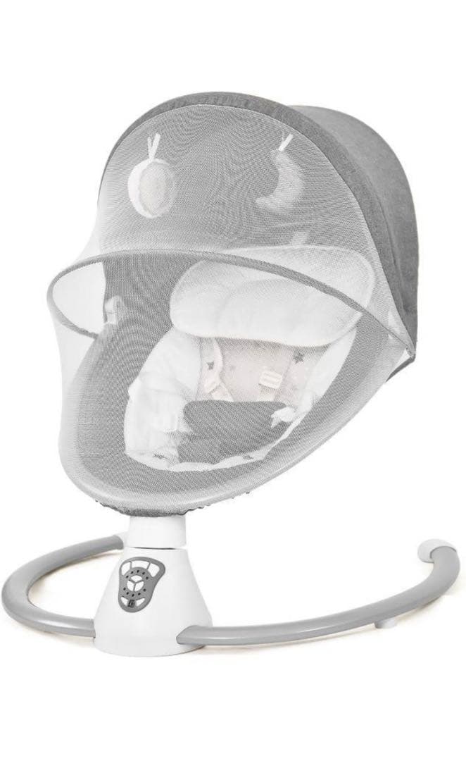 Feemomメロディー内蔵電動スイング 電動バウンサー 2Wayベビーラック