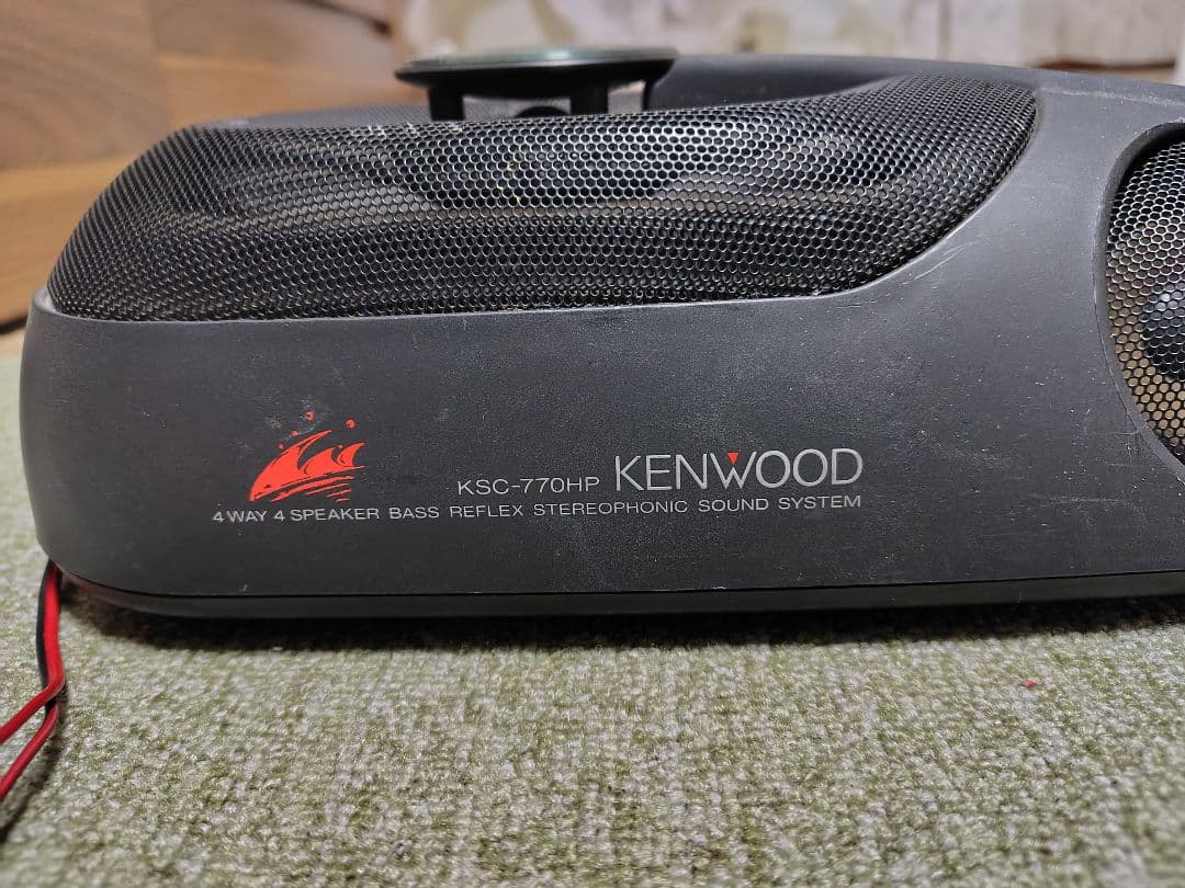 期間限定値引　当時物　KENWOOD 据置型スピーカー 2個　KSC-770HP
