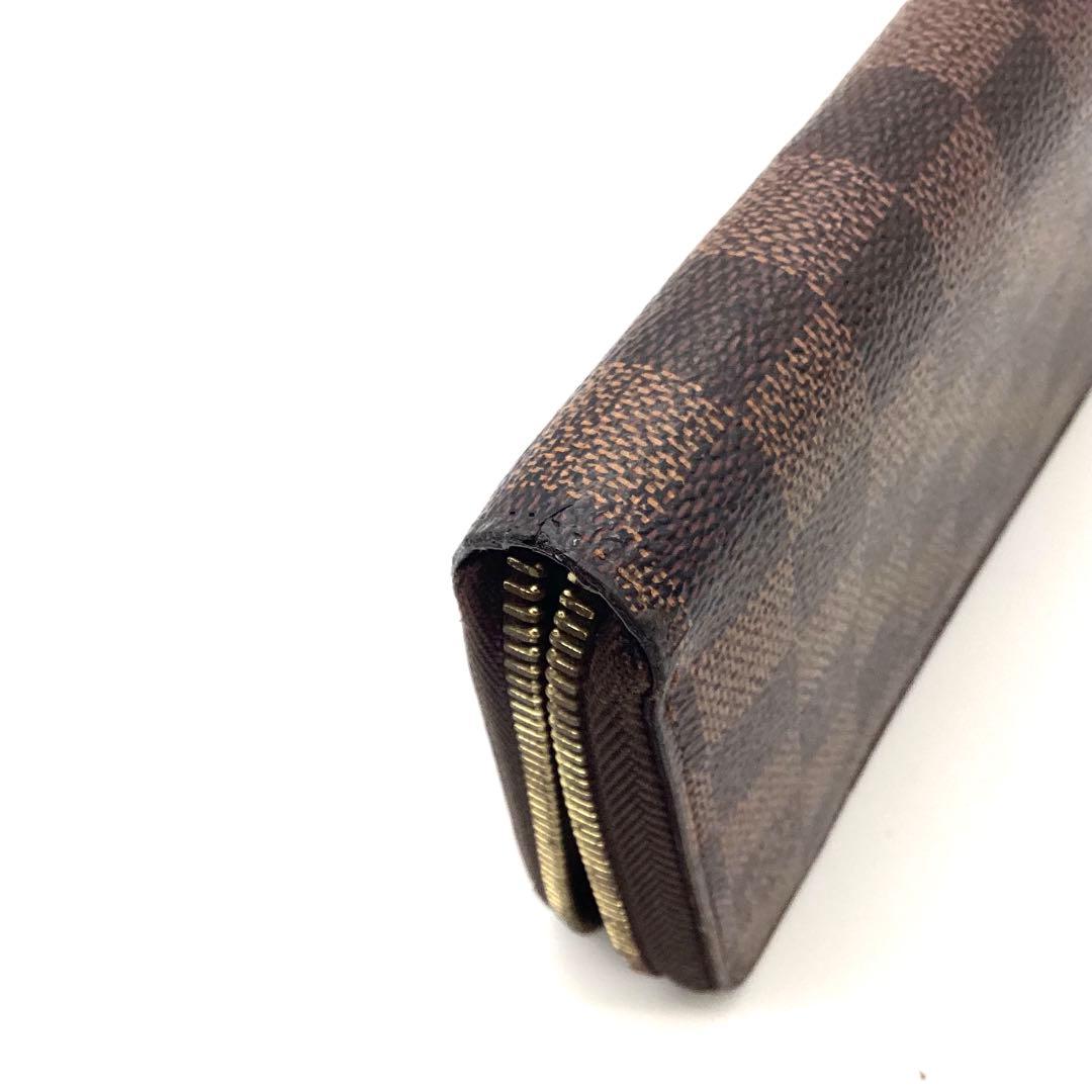 ルイヴィトン　ダミエ柄　ジッピーウォレット　正規品　メンズ　レディース