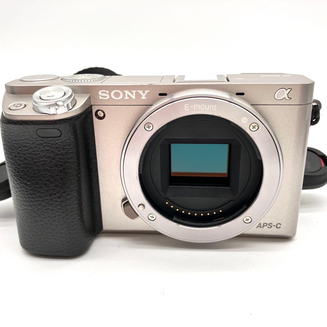 SONY a6000 ILCE-6000 シルバーボディ　16-50mmレンズ