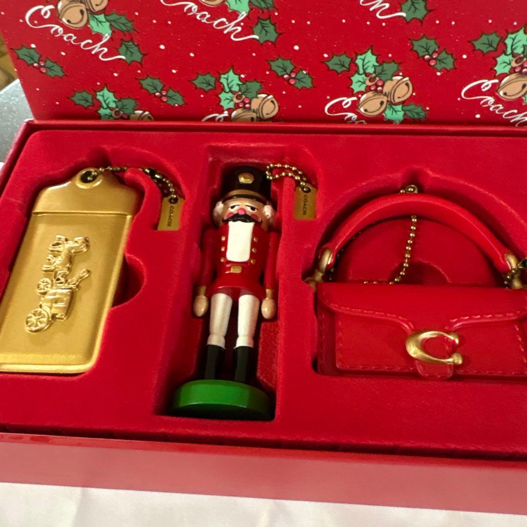 COACH ノベルティ　クリスマスオーナメントセット