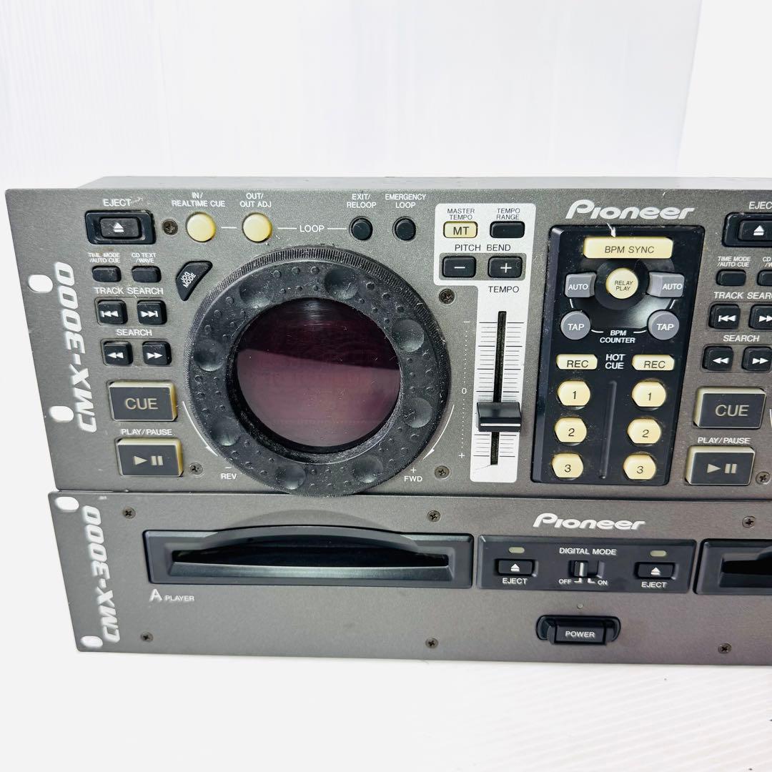 Pioneer パイオニア　CDツインプレイヤー　CMX-3000