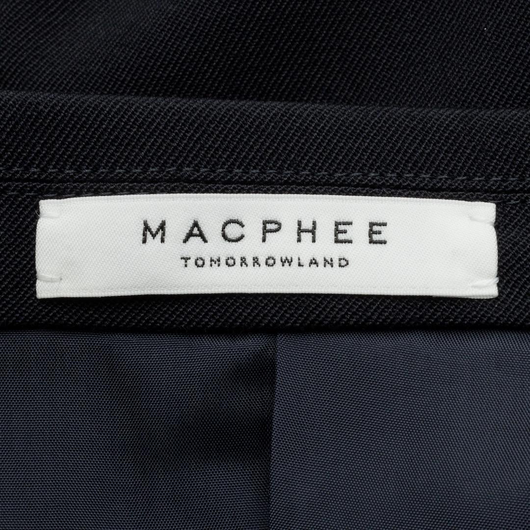 未使用 MACPHEE ビンテージギャバジン ダブルブレストジャケット 34 紺