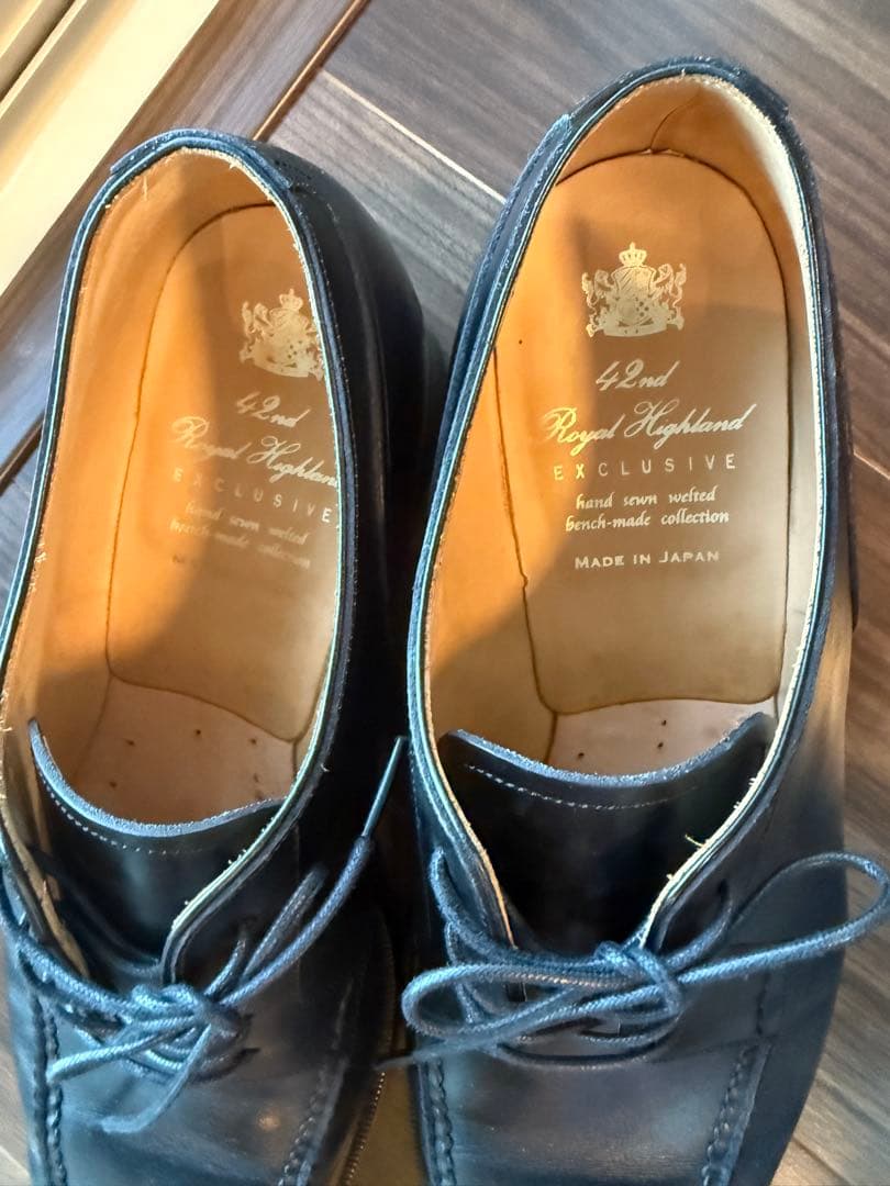 42nd  Highland 42nd ロイヤルハイランド　革靴