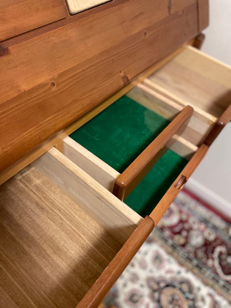 ライティングビューロー (W85×D42×H110cm) (乙姫)