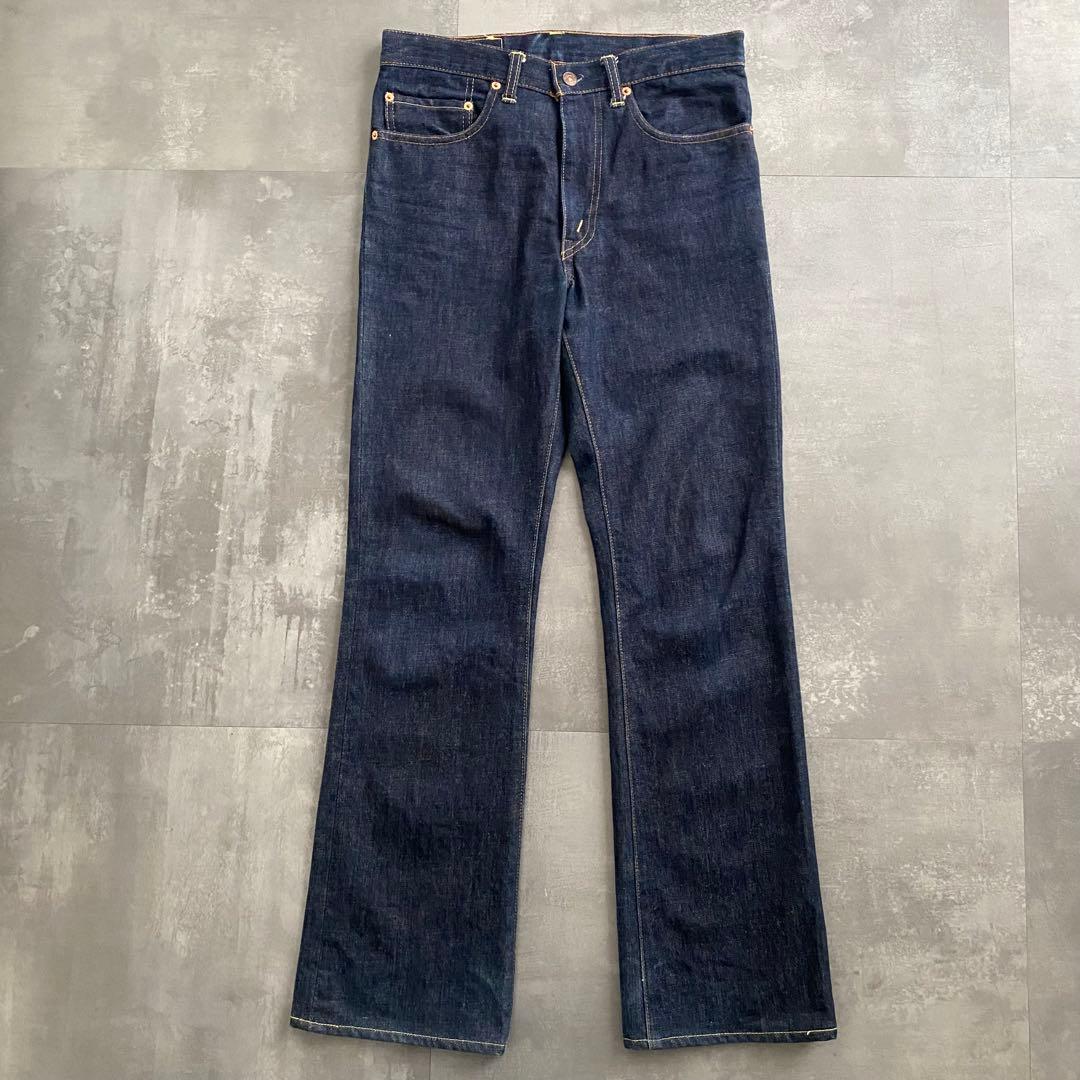 【極美品】リーバイス 517 刻印555 バレンシア工場製 ビッグE W31