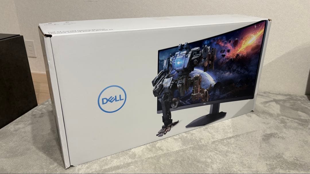 【値下げ5/31まで】DELL S3422DWG 34インチ 曲面ウルトラワイド