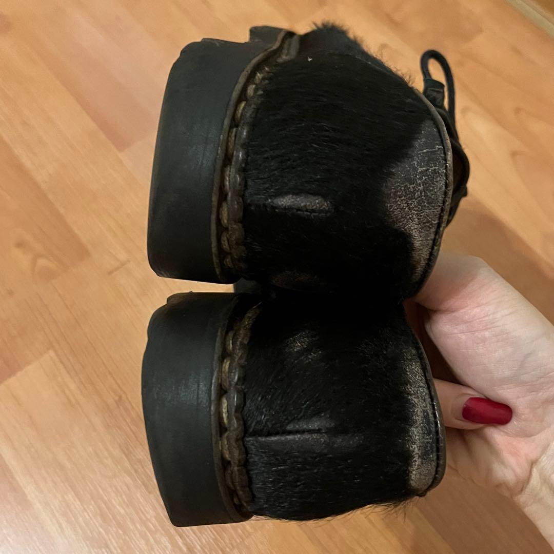 レア Paraboot パラブーツ pony オールポニー ブラック 39.5