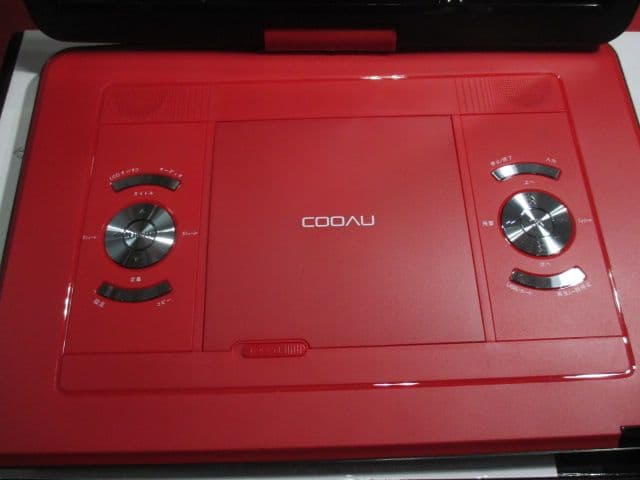 新品 ポータブルDVDプレイヤー COOAU 大画面15.6 回転式スクリーン