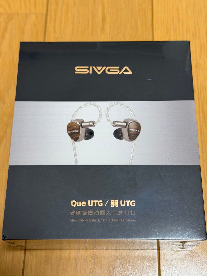 有線イヤホン 新品未使用 SIVGA Que UTG