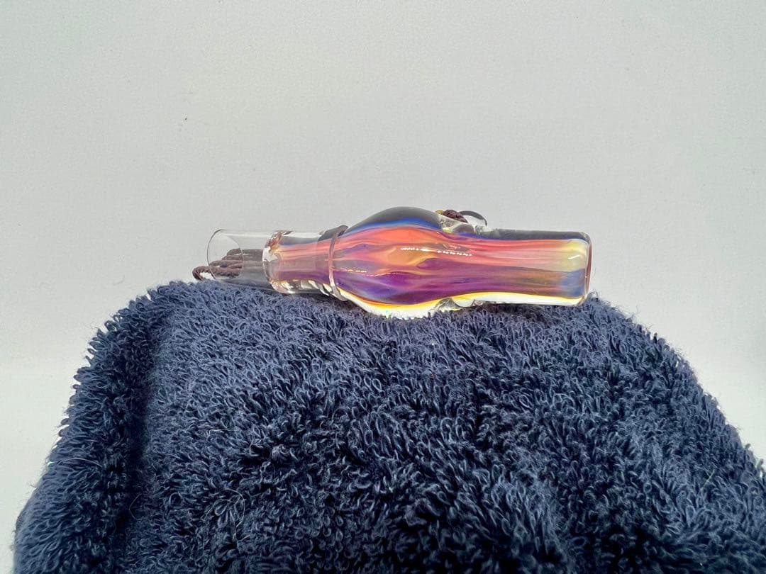 シーシャ　マウスピース　ガラス製ハンドメイド品　ファイアー