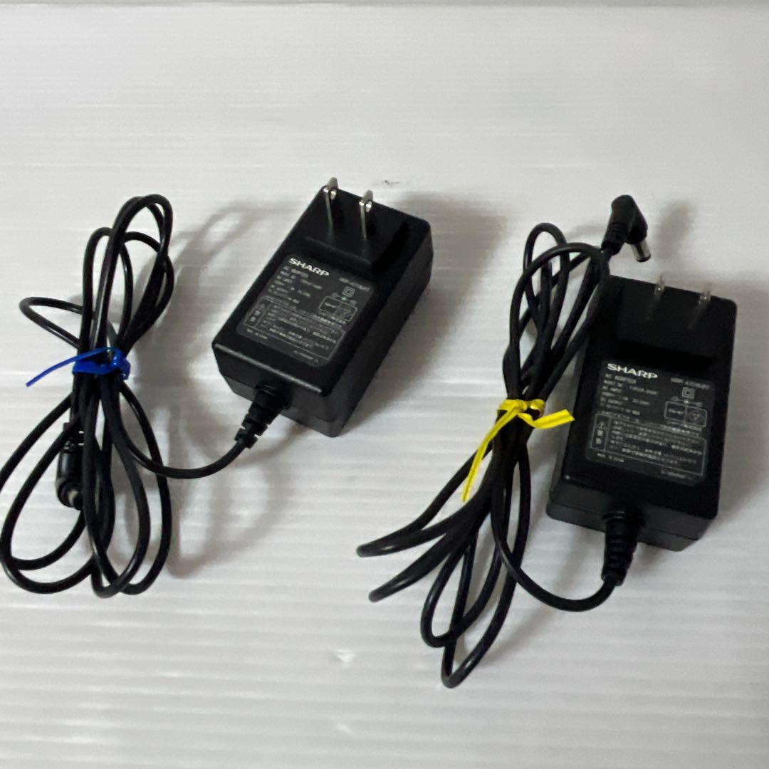 SHARP　防水ワイヤレステレビ　2T-C16AP-W ホワイト 16V型