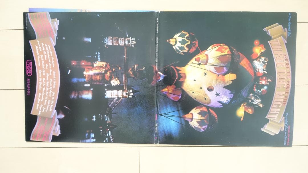 スリードックナイト　LPレコード盤　8枚