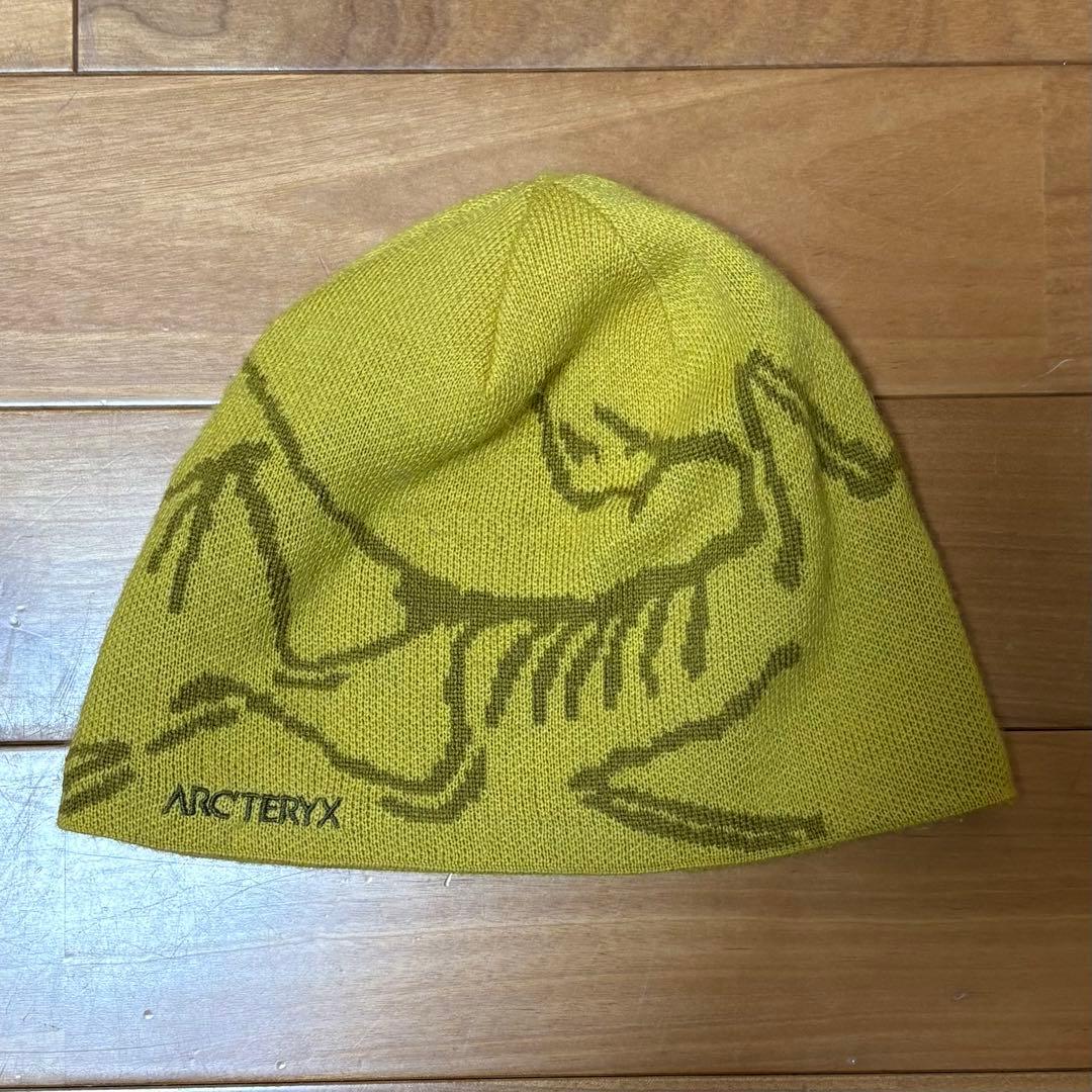 帽子 ARC'TERYX yellow beanie