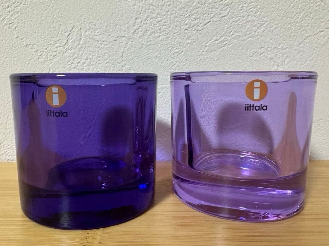 コ*♡様  kivi ガラスキャンドルホルダー 2個セット