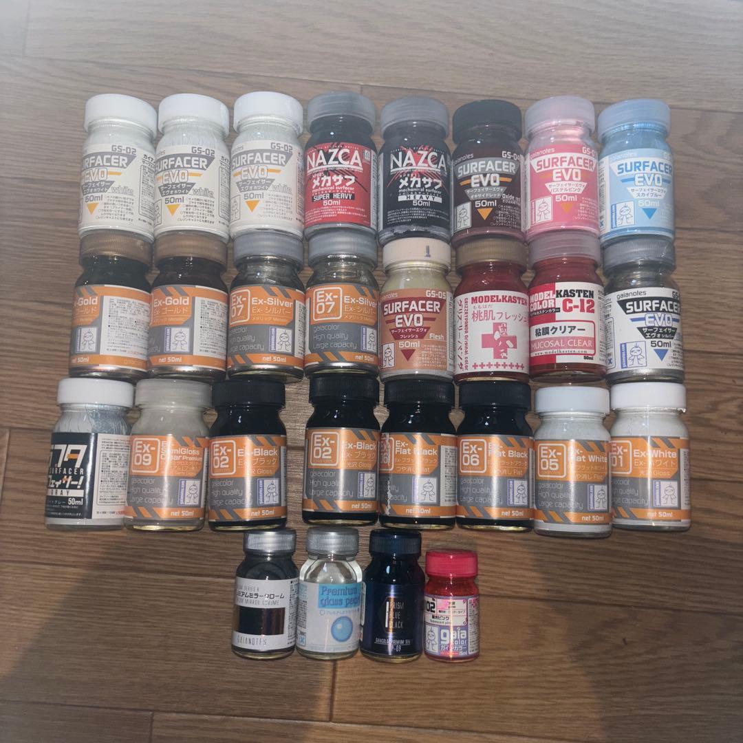 ガイアノーツ　塗料　まとめ売り　28本