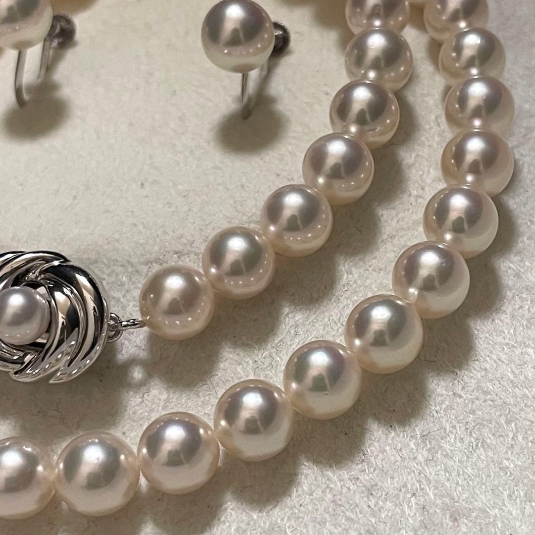 Alfred専用【K14WG✨田崎✨花珠級】あこや本真珠 ネックレス 7.0-7